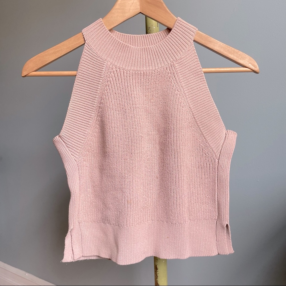(SOLD! ⛔️) Aritzia Wilfred Blush Pink Tank Top
